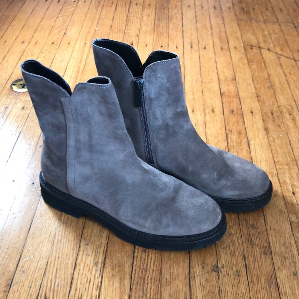 Aquatalia Suede Ankle Boot